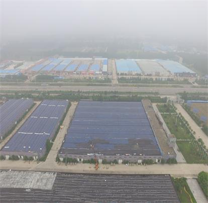 单县宇太光电8.8MW屋顶分布式光伏发电项目